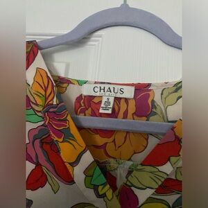 Chaus flower short sleeve blouse🌺🌸